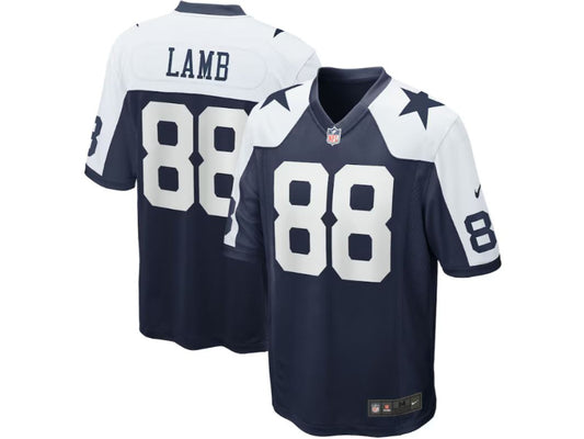 Dallas Cowboys Ceedee Lamb Blue w/ White 88