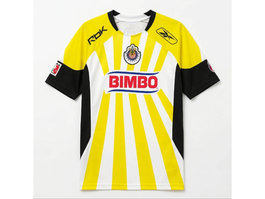 Chivas de Guadalajara 2008/09 Away Sunburst Yellow