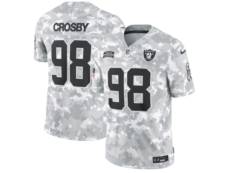 Las Vegas Raiders Maxx Crosby 2024 Salute to Service