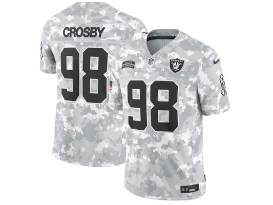 Las Vegas RAiders Maxx Crosby 2024 Salute to Service