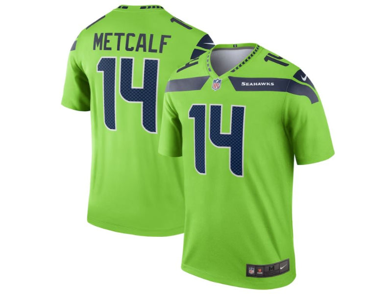 Seattle Seahawks DK Metcalf Green 14