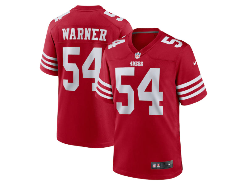 San Francisco 49ers Fred Warner Red 54