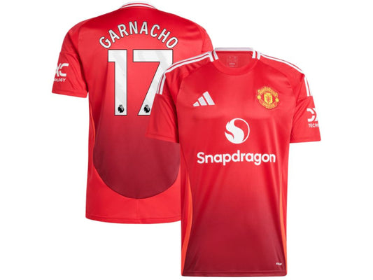 Manchester United Alejandro Garnacho 2024/25 Red 17