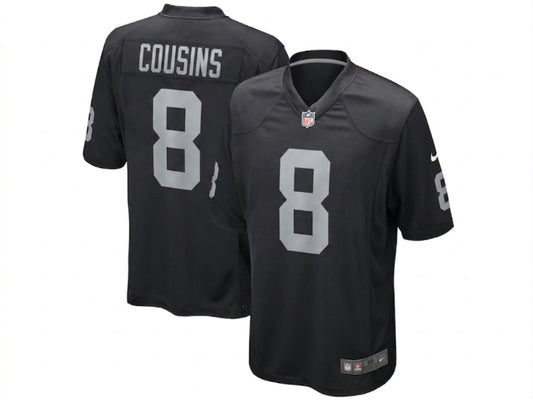 Las Vegas Raiders Kirk Cousins Black 8