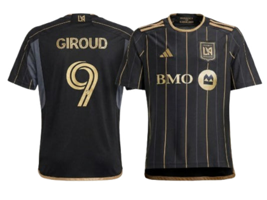 LAFC Olivier Giroud 2025 Home Black 9