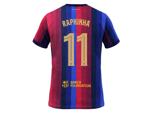 Barcelona 2026/27 Raphael Dias Belloli Raphinha Home 11