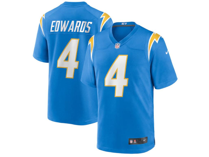 Los Angeles Chargers Gus Edwards Blue 4