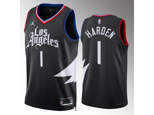 Los Angeles Clippers James Harden Black City Edition 1