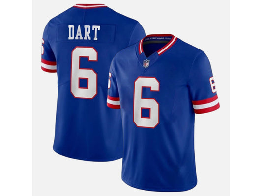 New York Giants Jaxson Dart Blue 6