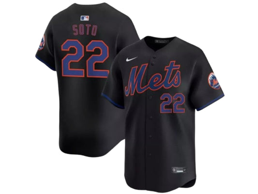New York Mets Juan Soto Black 22