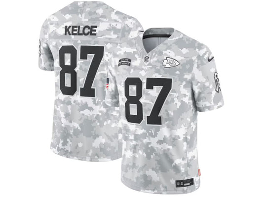 Kansas City Chiefs Travis Kelce 2024 Salute to Service