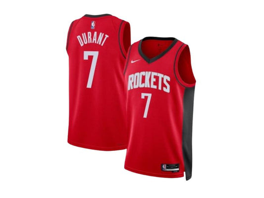 Houston Rockets Kevin Durant Red 7
