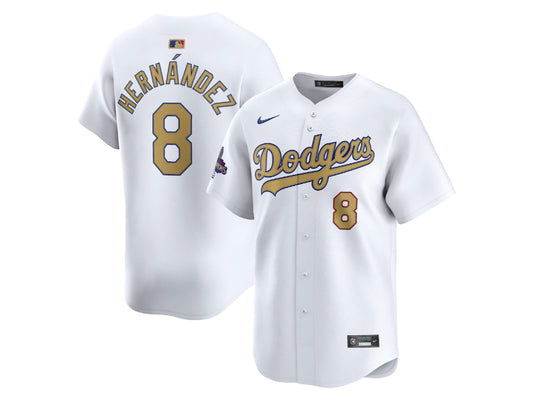 Los Angeles Dodgers Kike Hernandez 2025 Gold Collection 8