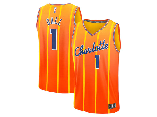 Charlotte Hornets Lamelo Ball City Edition Orange 1