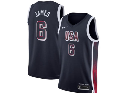 Lebron James (Los Angeles Lakers) 2024 Team USA 6