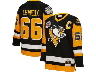 Pittsburgh Penguins Mario Lemieux Black 66