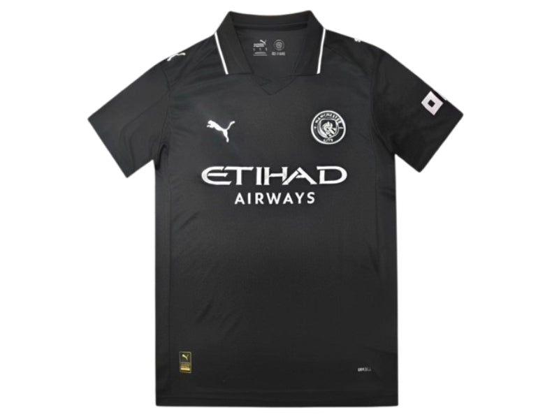 Manchester City Erving Haaland 2025-26 Away Black 9
