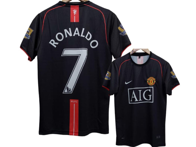 Manchester United 2007-08 Ronaldo Black 7