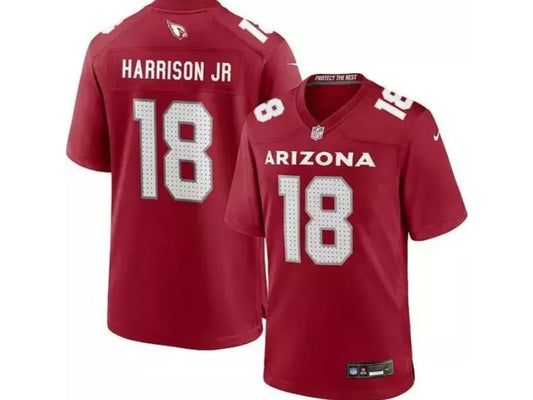 Arizona Cardinals Marvin Harrison Jr Red 18