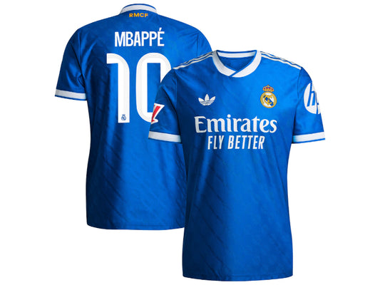 Real Madrid Kylian Mbappe 2025-26 3rd Kit Light Blue 10