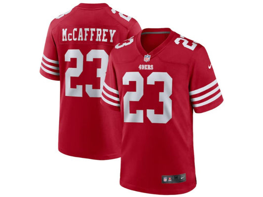 San Francisco 49ers- Christian McCaffrey Red 23