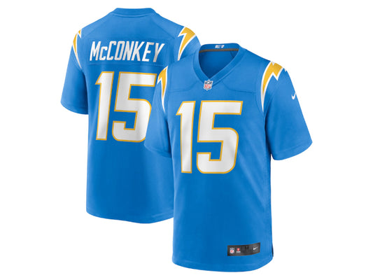 Los Angeles Chargers Ladd McConkey Powder Blue 15
