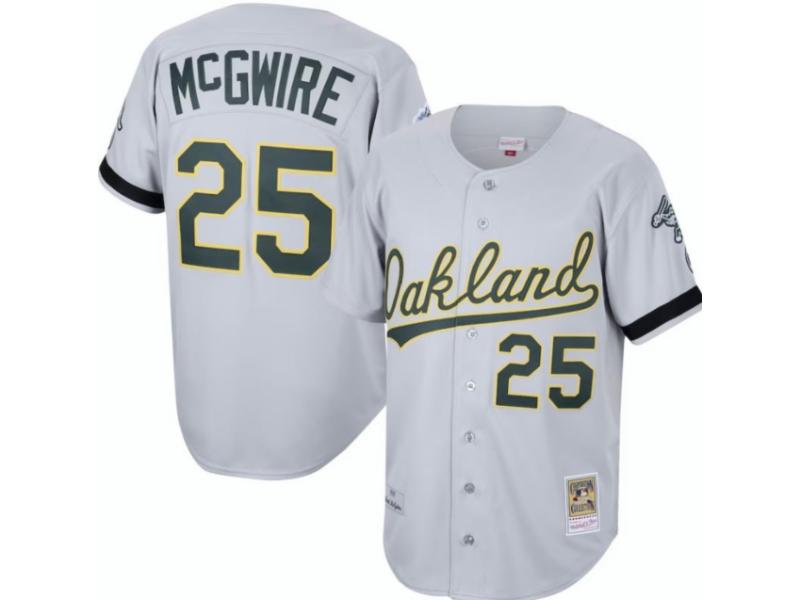 Oakland A's Mark Mcgwire Gray 25