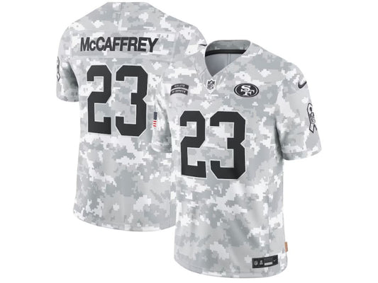 San Francisco 49ers Christian Mccaffrey 2024 Salute to Service