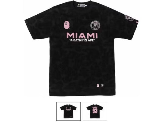 Inter Miami X Bape Black