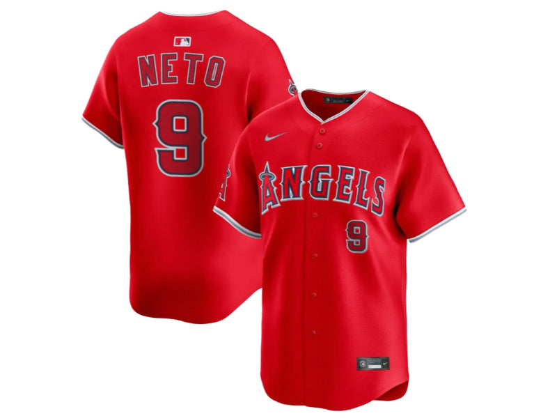Los Angeles Angels Zach Neto Red 9
