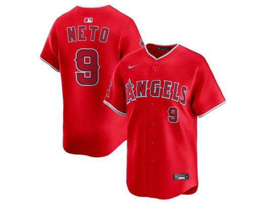 Los Angeles Angels Zach Neto Red 9