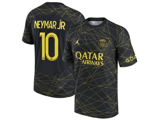 Paris Saint Germain Neymar Jr Black & Yellow 10