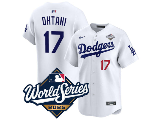 Los Angeles Dodgers Shohei Ohtani 2025 World Series White 17