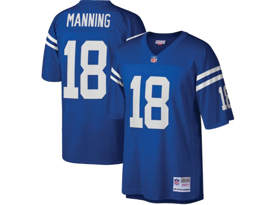 Indianapolis Colts Peyton Manning Blue 18