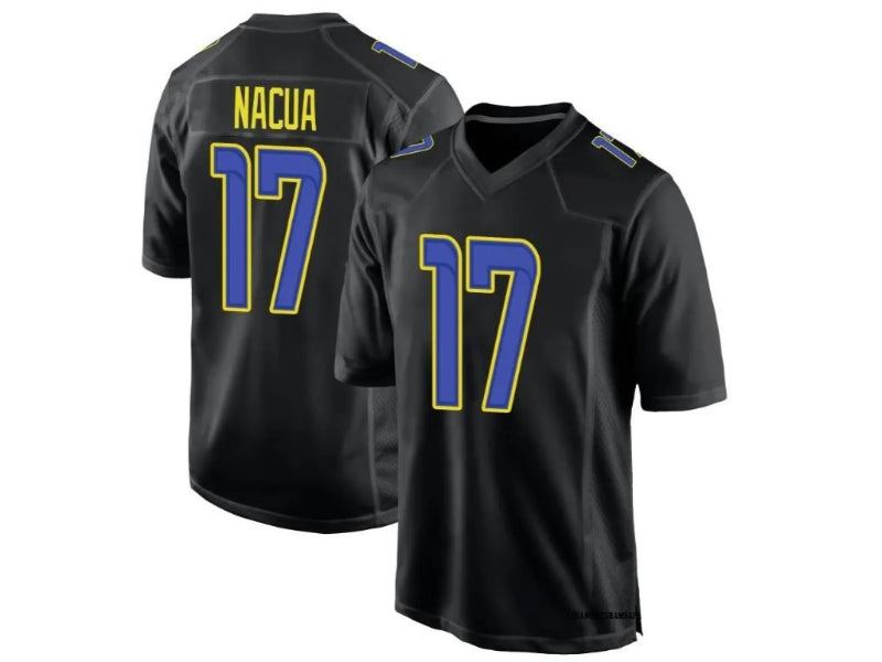 Los Angeles Rams Puka Nacua Black 17