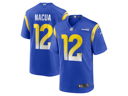 Los Angeles Rams Puka Nacua Blue 12