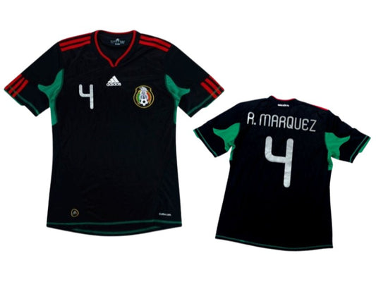 Mexico 2010 World Cup Away Rafael Marquez Black 4