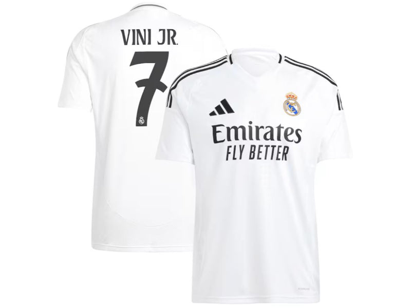 Real Madrid Vinicius Junior (Vini Jr) 2024-25 Home White 7