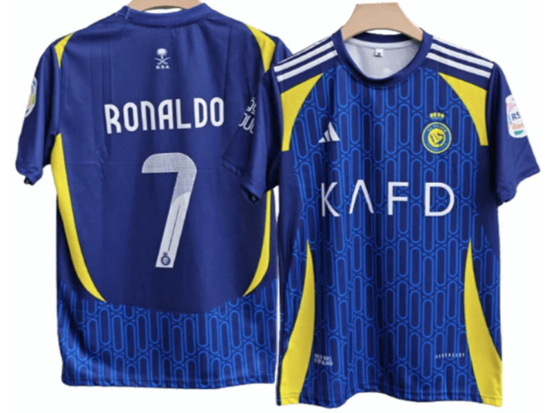 Al Nassr Cristiano Ronaldo 2024-25 Away Blue 7