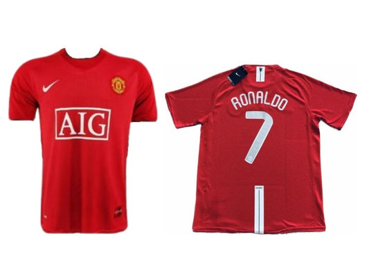 Manchester United 2007-08 Cristiano Ronaldo Red 7