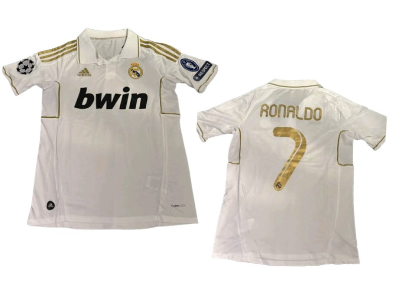 Real Madrid 2011 Cristiano Ronaldo White 7