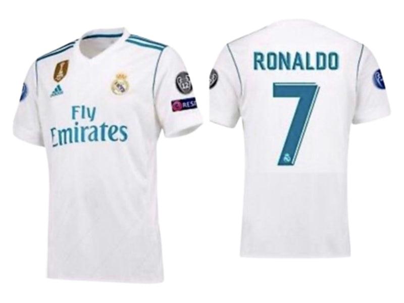 Real Madrid 2018 Cristiano Ronaldo White 7