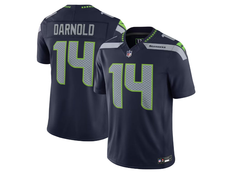 Seattle Seahawks Sam Darnold Home Blue 14