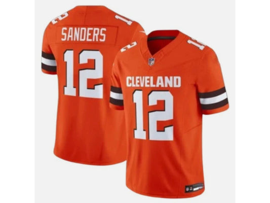 Cleveland Browns Shedeur Sanders Orange 12