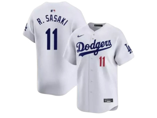 Los Angeles Dodgers Roki Sasaki White 11