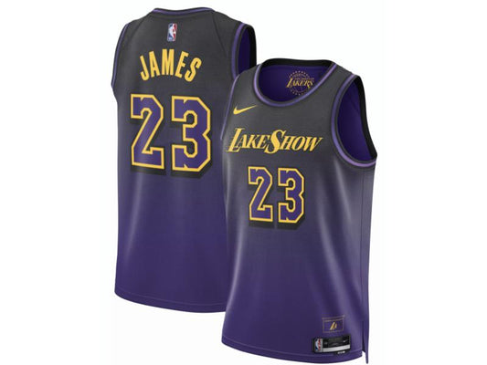 Los Angeles Lakers Lebron James 2025 City Edition 23