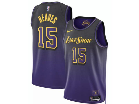 Los Angeles Lakers Austin Reaves 2025 City Edition 15