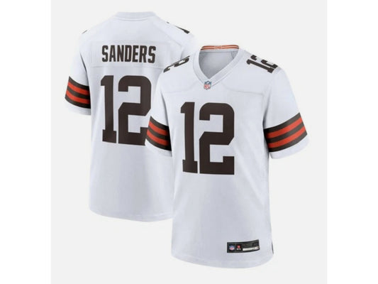 Cleveland Browns Shedeur Sanders Away White 12