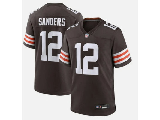 Cleveland Browns Shedeur Sanders Home Brown 12