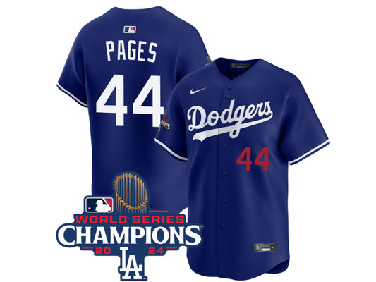 Los Angeles Dodgers Andy Pages Blue 44